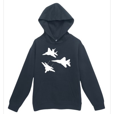 Military Fighter Jets Urban Pullover Hoodie