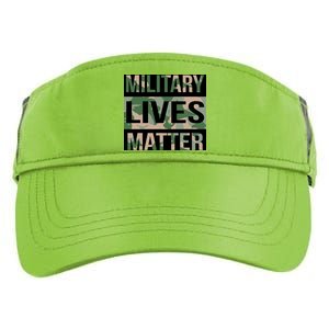 Military Lives Matter Adult Drive Performance Visor