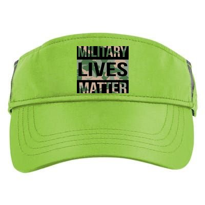 Military Lives Matter Adult Drive Performance Visor