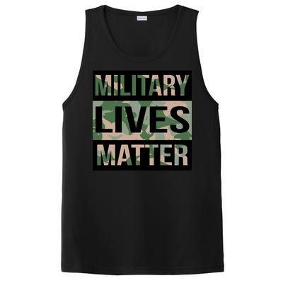 Military Lives Matter PosiCharge Competitor Tank