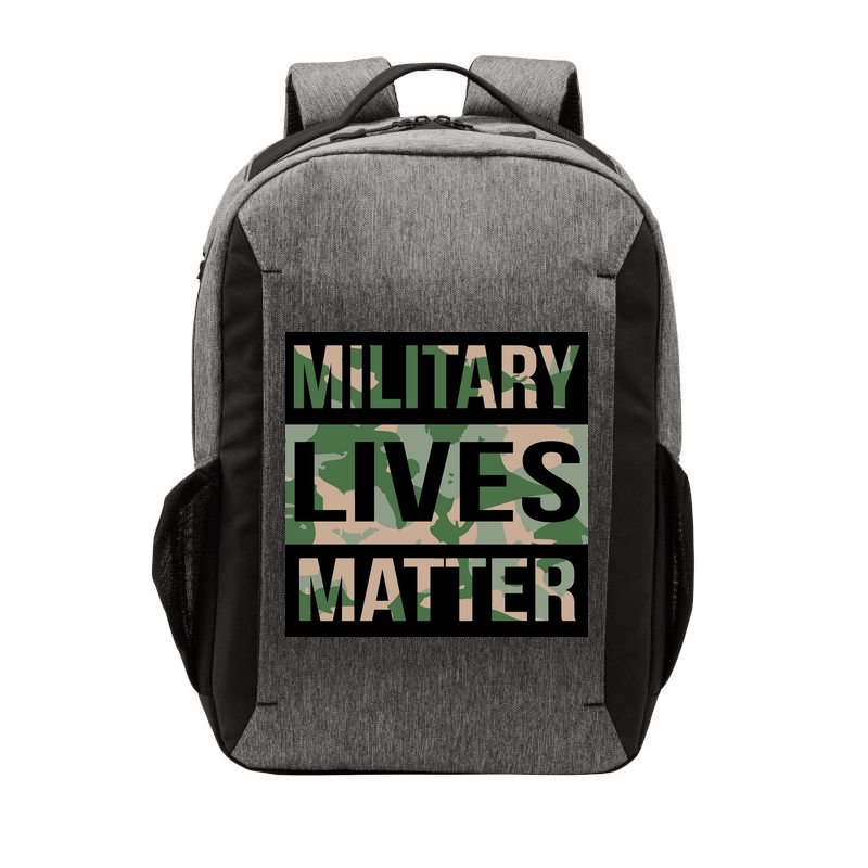 Military Lives Matter Vector Backpack