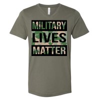 Military Lives Matter V-Neck T-Shirt