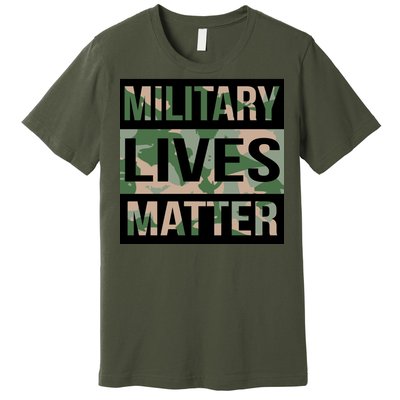 Military Lives Matter Premium T-Shirt