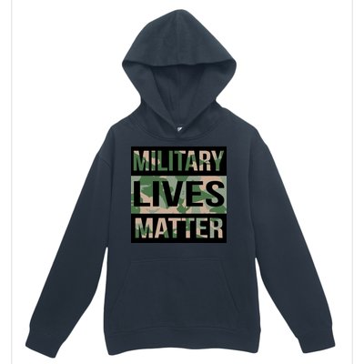 Military Lives Matter Urban Pullover Hoodie