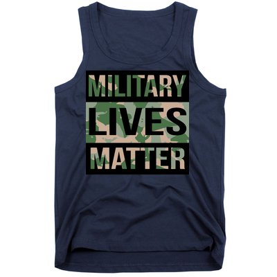 Military Lives Matter Tank Top