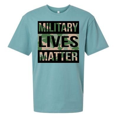 Military Lives Matter Sueded Cloud Jersey T-Shirt