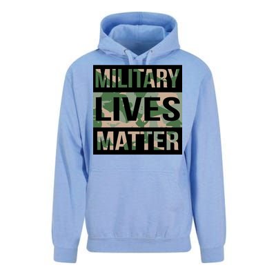 Military Lives Matter Unisex Surf Hoodie