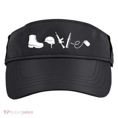 Military Love Adult Drive Performance Visor