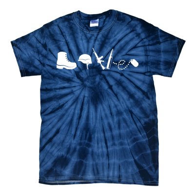 Military Love Tie-Dye T-Shirt