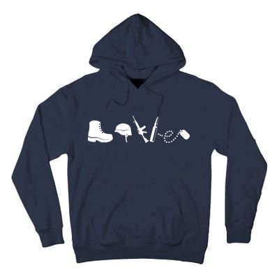 Military Love Tall Hoodie