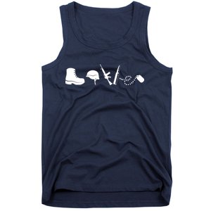 Military Love Tank Top