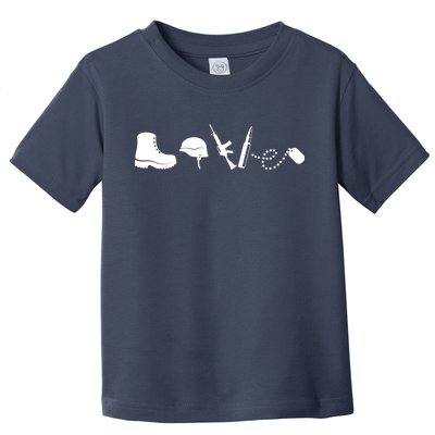 Military Love Toddler T-Shirt