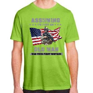 Military man shit Adult ChromaSoft Performance T-Shirt