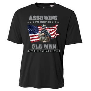 Military man shit Cooling Performance Crew T-Shirt