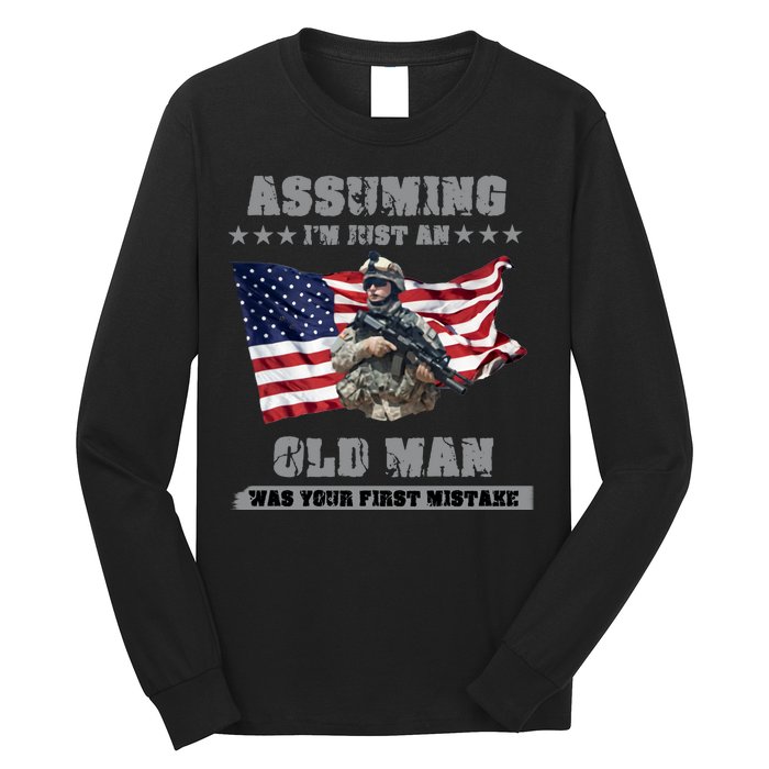 Military man shit Long Sleeve Shirt