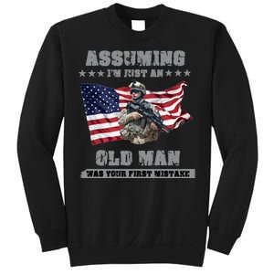 Military man shit Sweatshirt