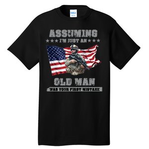 Military man shit Tall T-Shirt