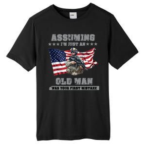 Military man shit Tall Fusion ChromaSoft Performance T-Shirt