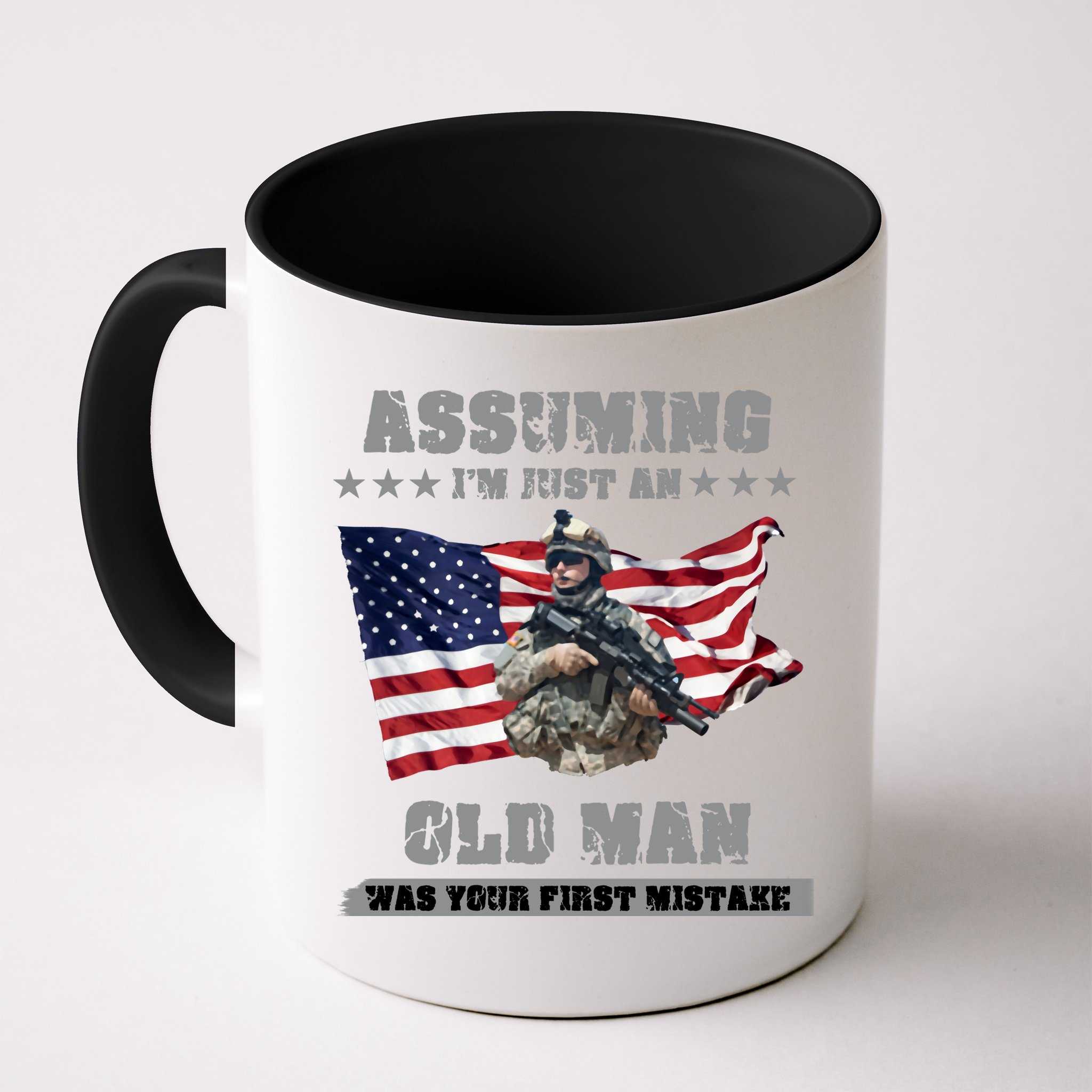 Military man shit Mug