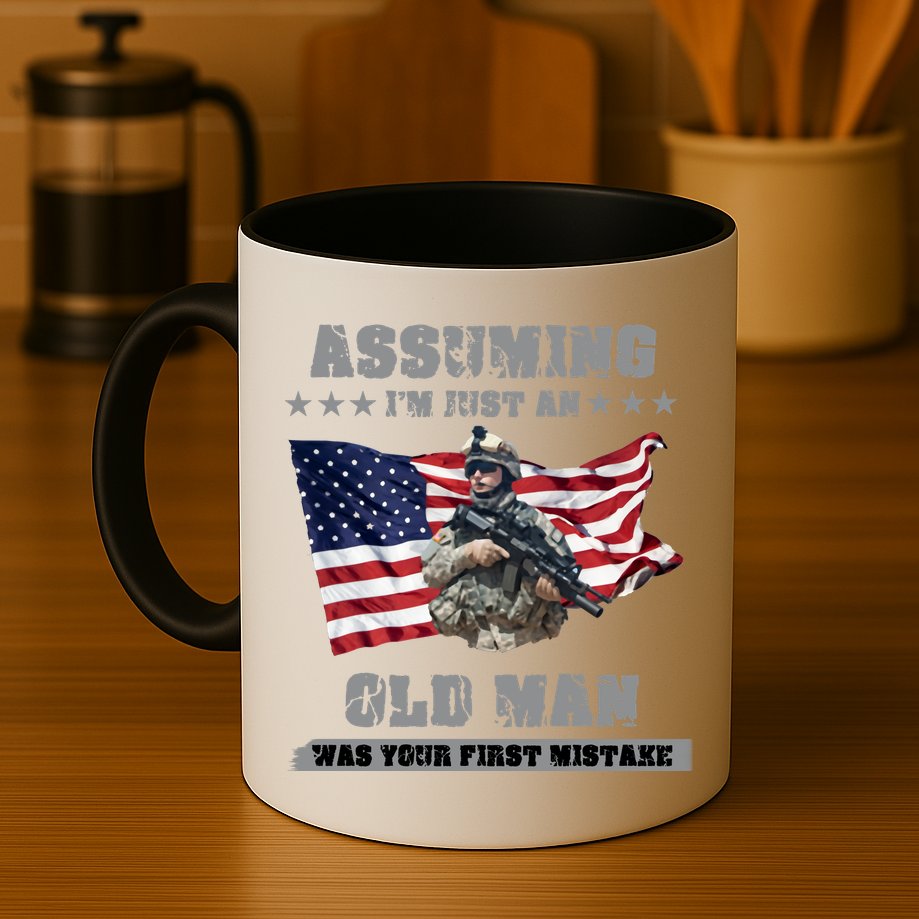 Military man shit Mug
