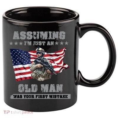 Military man shit 11oz C Handle Ceramic Mug