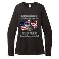 Military man shit Womens CVC Long Sleeve Shirt