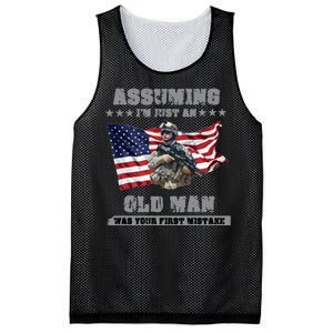 Military man shit Mesh Reversible Basketball Jersey Tank