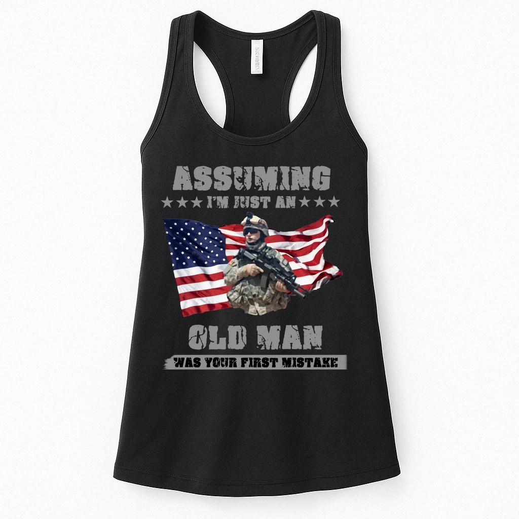 Military man shit Womens Tank Top