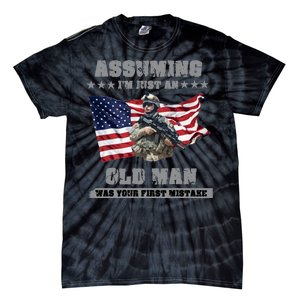 Military man shit Tie-Dye T-Shirt