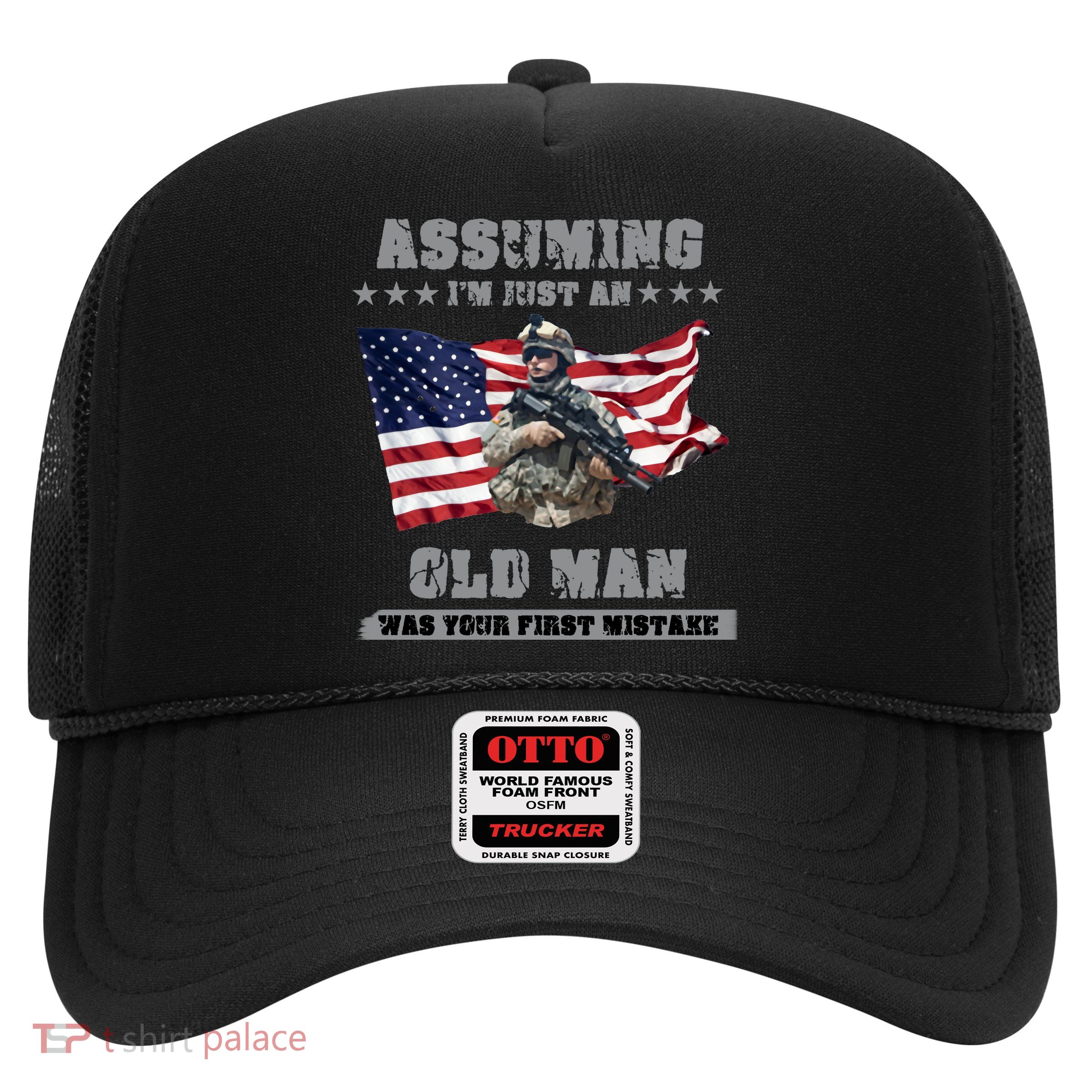 Military man shit Trucker Hat