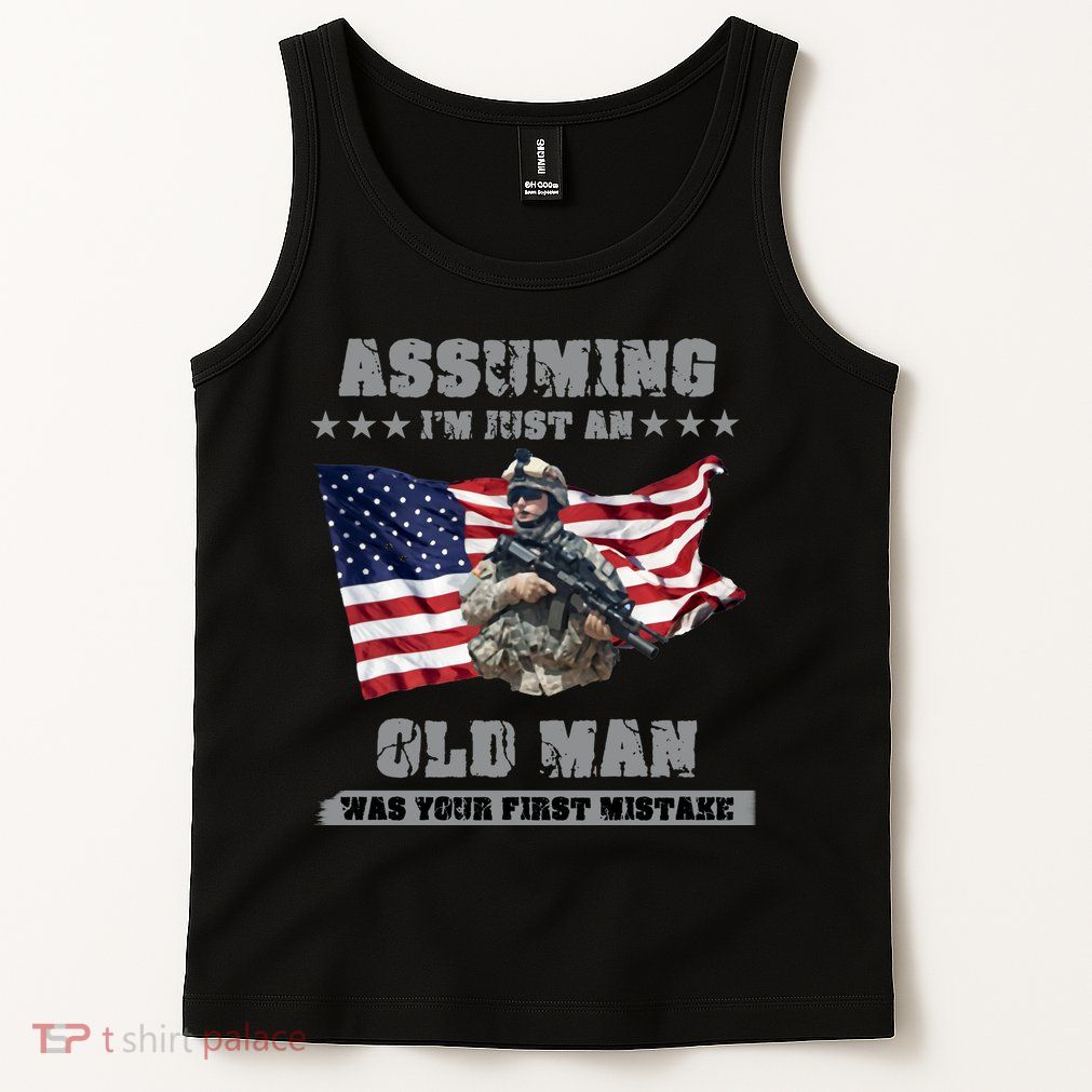 Military man shit Tank Top