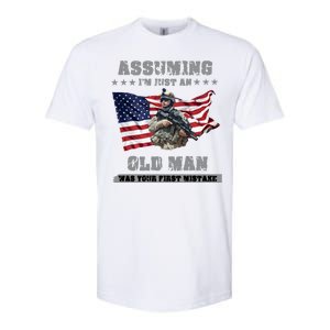 Military man shit Softstyle CVC T-Shirt