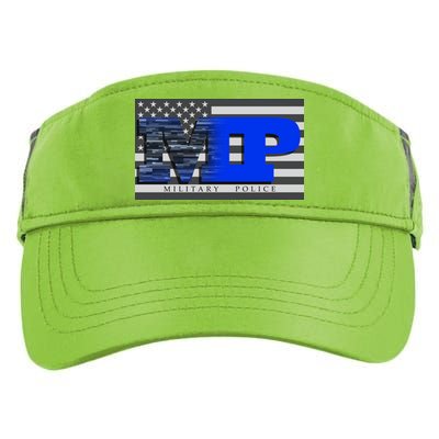 Military Police MP Flag Adult Drive Performance Visor