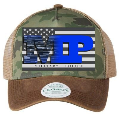 Military Police MP Flag Legacy Tie Dye Trucker Hat