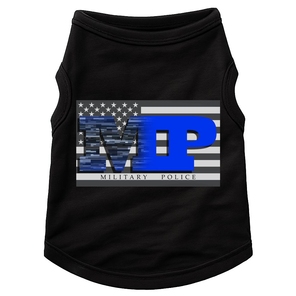 Military Police MP Flag Doggie Tank