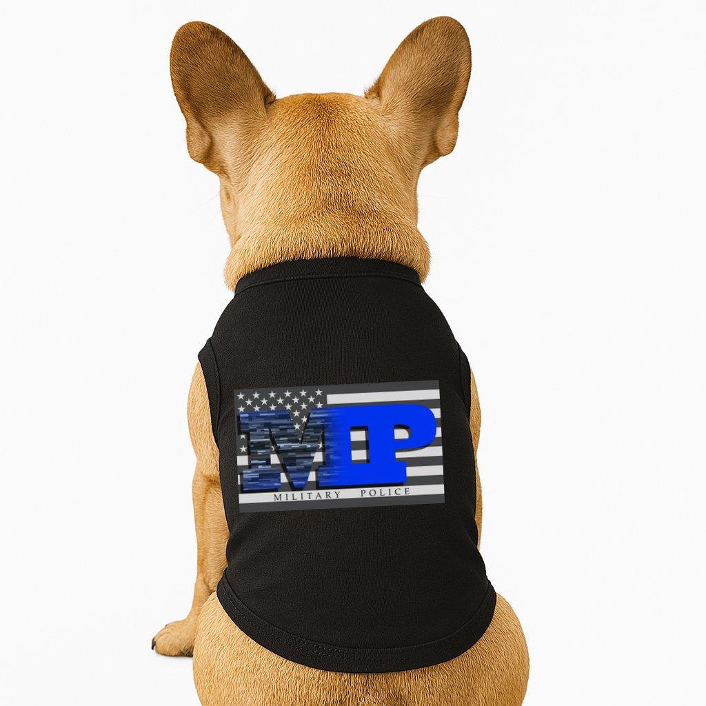 Military Police MP Flag Doggie Tank
