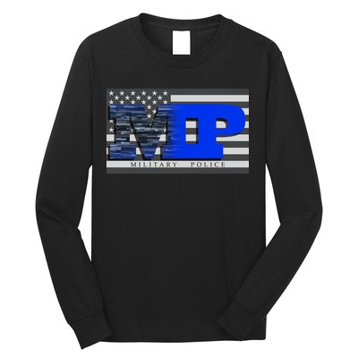 Military Police MP Flag Long Sleeve Shirt