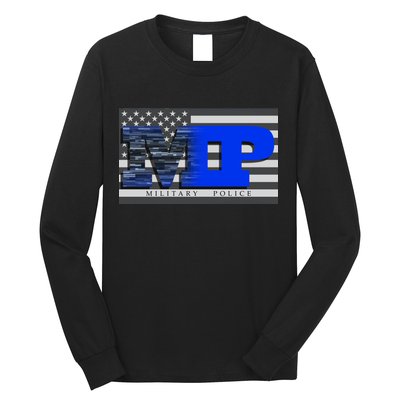 Military Police MP Flag Long Sleeve Shirt