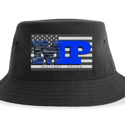 Military Police MP Flag Sustainable Bucket Hat