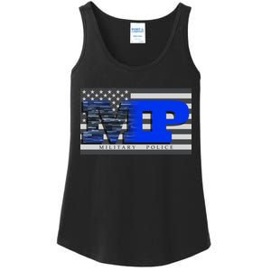 Military Police MP Flag Ladies Essential Tank