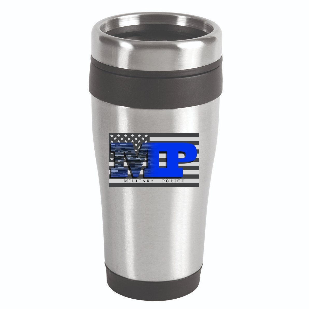 Military Police MP Flag 16oz Travel Tumbler