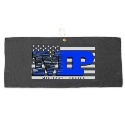 Military Police MP Flag Large Microfiber Waffle Golf Towel