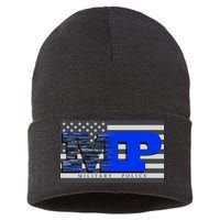 Military Police MP Flag Sustainable Knit Beanie