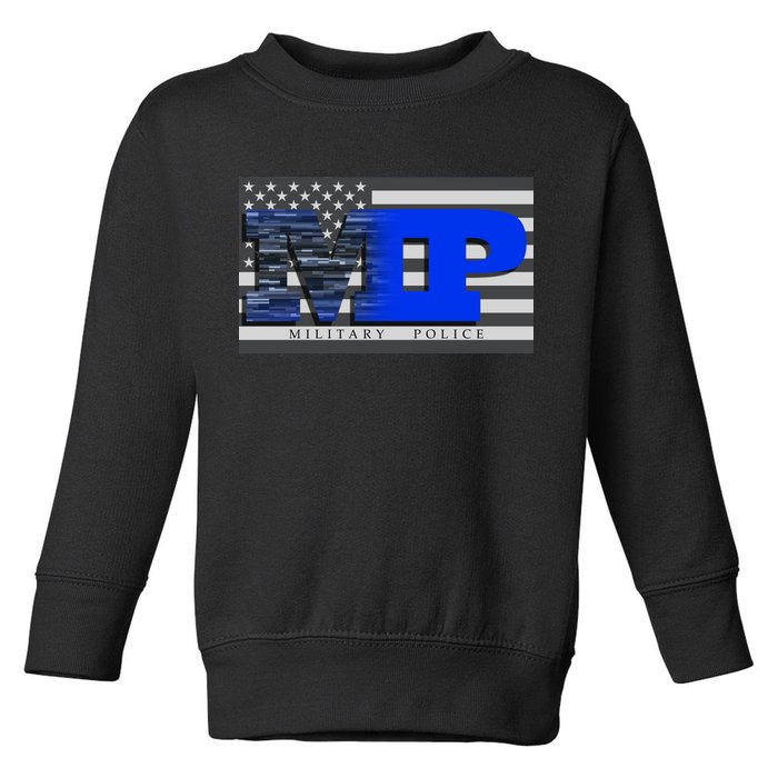 Military Police MP Flag Toddler Sweatshirt