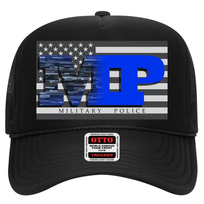 Military Police MP Flag Trucker Hat