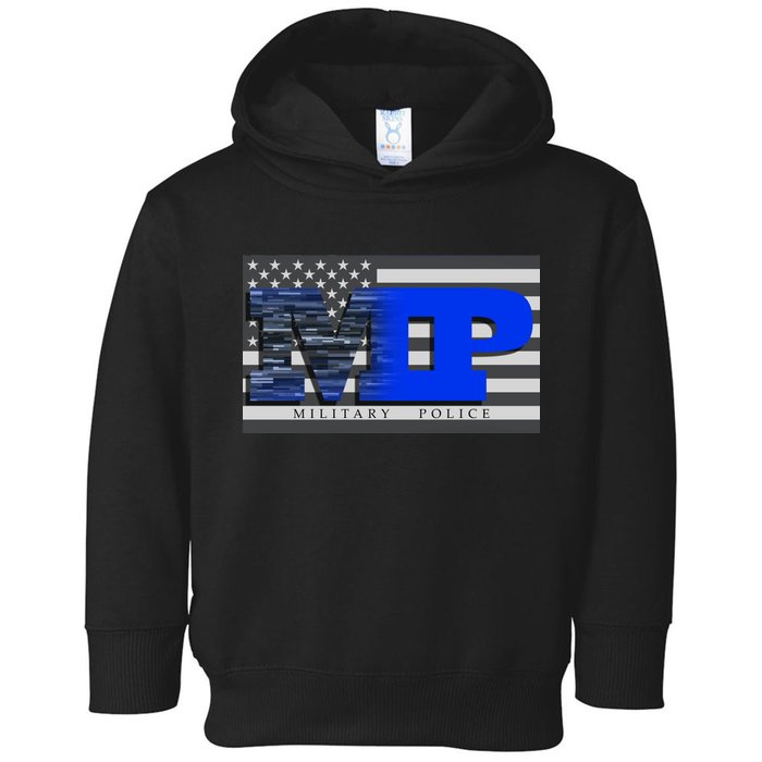 Military Police MP Flag Toddler Hoodie