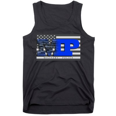 Military Police MP Flag Tank Top