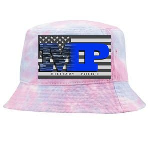 Military Police MP Flag Tie-Dyed Bucket Hat