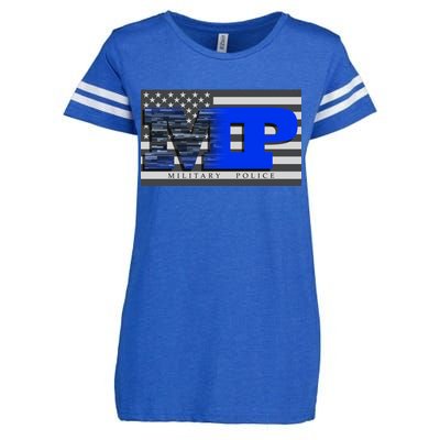 Military Police MP Flag Enza Ladies Jersey Football T-Shirt