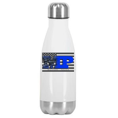 Military Police MP Flag Stainless Steel Insulated Water Bottle